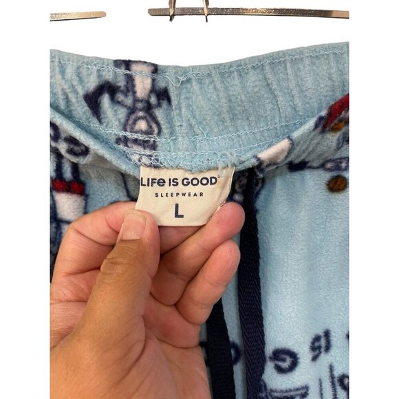Life is Good Fleece Pajama Pants Grilling Men’s Large - Picture 3 of 7